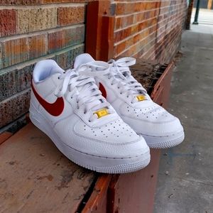 Nike AFI LIKE NEW WHITE. SIZE 10